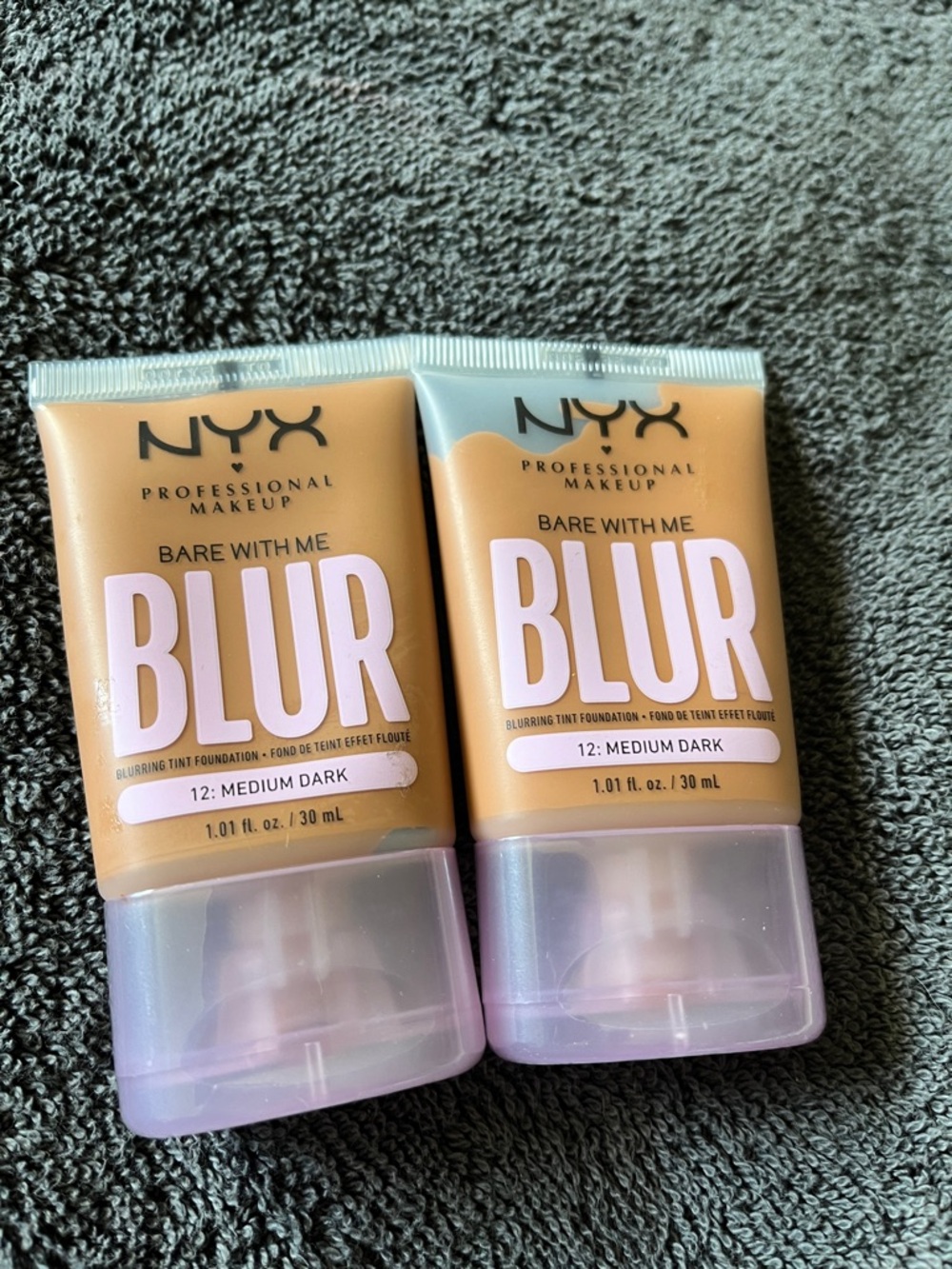 Bare With Me Blur Foundation - 12 Medium Dark (2 Pack)